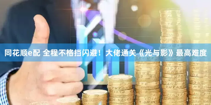 同花顺e配 全程不格挡闪避！大佬通关《光与影》最高难度
